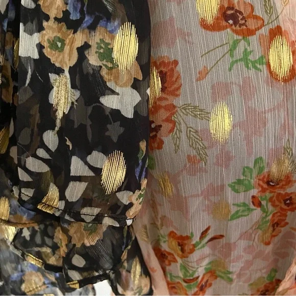 CODE X MODE Long Floral Kimono, Robe Jacket - L - Picture 4 of 6